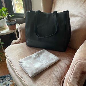 Dagne Dover Large Allyn Tote (Onyx)